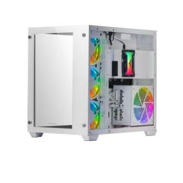 Mars Gaming MCV3W Caja Gaming Torre Premium XXL E-ATX Blanca con Doble Cristal Templado, Estructura Modular y Refrigeración Líquida Mars Gaming MCV3W Caja Gaming Torre Premium XXL E-ATX Blanca con Doble Cristal Templado, Estructura Modular y Refrigeración Líquida