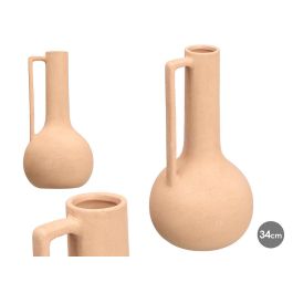 Giftdecor Jarrón Tinaja de Cerámica Color Marrón, 34 cm de Alto y 17.5 cm de Ancho (4 Unidades) Precio: 82.35018. SKU: B1KMXYB8ZR