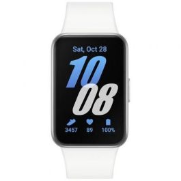 Samsung SM-R390NZSAEUB Galaxy Fit 3 Smartband Plateada - Hasta 13 días de batería, Pantalla AMOLED 1.6", Monitor de Sueño, 5ATM/IP68
