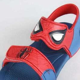 Cerdá Sandalias de Playa Spiderman Rojas para Niño, Calzado Infantil de Verano - Talla 24/25