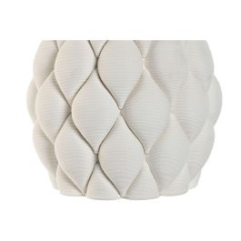 Jarron Moderno DKD Home Decor Blanco 15 x 15 x 15 cm