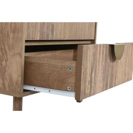 Armario Scandi DKD Home Decor Marron Dorado 40 x 110 x 60 cm