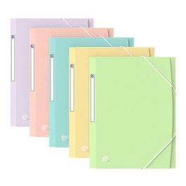 Carpeta De Gomas Y Solapas Oxford Urban Pp Translucido A4+ Con Etiqueta Pasteles Surtido (5 Col.) 10 unidades Precio: 22.68999986. SKU: B16W44AY59
