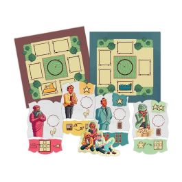 Ludonova LDNV460001 Juego de mesa Chandigarh Juego de tablero estrategia 2-4 jugadores 10+ años 45-60' 12+16 losetas 36 cartas 72 edificios 4 arquitectos