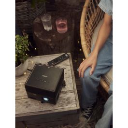 Epson Proyector Láser Full HD 1080p EF-12 Android TV HDMI USB Negro 1000 Lúmenes