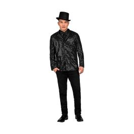 Disfraz chaqueta showman negro talla m-l