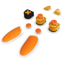 Thrustmaster X LED ORANGE CRYSTAL P. Kit de piezas de repuesto para Gamepad eSwap (Xbox/PC), color naranja/blanco