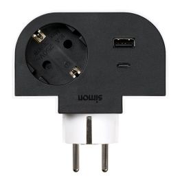 Adaptador giratorio schuko 1 toma + usb a+c 30 W 16 a 250 v~ Precio: 24.20847. SKU: B1H9BXQ22E
