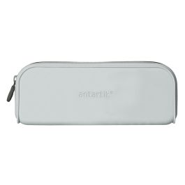 Estuche Portatodo Antartik Prisma Silicona Soft Rectangular 185x50x75 mm Gris