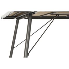 Mesa Comedor Loft DKD Home Decor Gris Claro Natural 90 x 75 x 161 cm