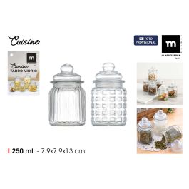 Tarro de vidrio 250 ml La Me - Inde (24 Unidades) Precio: 22.49999961. SKU: B182BPGXPZ