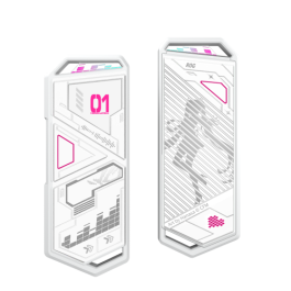 ASUS ROG Strix Arion Hatsune Miku Edition Caja Externa SSD M.2 Blanca 10 Gbit/s