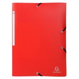 Carpeta De Gomas Y Solapas Exacompta Pp Opaco A4 Con Etiqueta Rojo Precio: 3.50000002. SKU: B17EPHKDC2