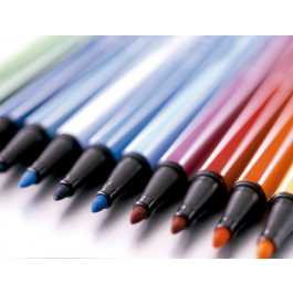 Stabilo Rotulador Pen 68 Caja 10 Ud Rojo