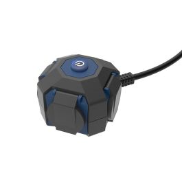 Simon - Base múltiple 4 Tomas Schuko, Interruptor, IP44, Cable 1.5m H07RN-F 3G1.5 mm², 16A 230V~, Color Negro/Azul Precio: 28.69000024. SKU: B16RN8WQZL