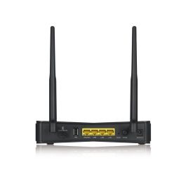 Zyxel LTE3301-PLUS Router 4G LTE-A de Sobremesa con Wi-Fi Doble Banda AC1200, 4 Puertos Gigabit Ethernet y Puerto USB 2.0, EU0102F, Compatible con Tarjeta SIM
