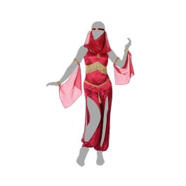 Disfraz Bailarina Árabe Rojo Mujer Adulto Talla XS-S