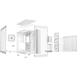 be quiet! LIGHT BASE 900 FX White – Caja de PC ATX de Cristal Templado para Computadora Gaming