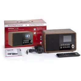 Imperial i110 Radio de Internet Digital WLAN con Función Media-Player, 5W RMS, WiFi, Madera