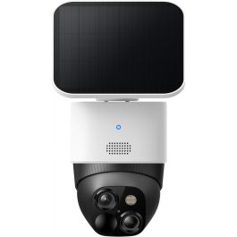 Eufy SoloCam S340 Cámara de Seguridad Solar Exterior 360° Zoom Óptico 8x 2880x1620 Wi-Fi Interior/Exterior Inalámbrica Montaje Techo/Pared Blanco