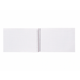 Liderpapel Cuaderno Espiral Bolsillo Doceavo Apaisado Witty Tapa Dura 80 Hojas 75gr Cuadro 4 mm Colores Surtidos