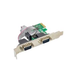 MicroConnect Tarjeta PCI Express ASIX AX99100 con 2 puertos serie DB9 RS232 y 1 puerto paralelo para PC