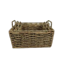 DKD Home Decor Cesta Tropical de Seagrass Natural Set de 3 - 2 Unidades 27 x 24 x 36 cm DKD Home Decor Cesta Tropical de Seagrass Natural Set de 3 - 2 Unidades 27 x 24 x 36 cm Precio: 48.78999994. SKU: B1CYCKNYHM