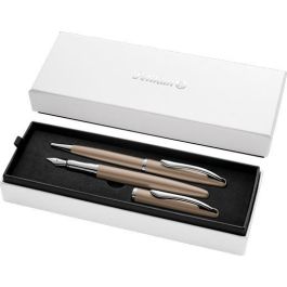 Juego Boligrafo+Pluma Pelikan Noble Pardo Precio: 23.89000042. SKU: B1JV54455S