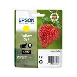 Epson Tinta Amarillo Cartucho Nº 29 Compatible con Epson XP-235, XP-332, XP-335, XP-432, XP-435 Precio: 11.49999972. SKU: S8405434