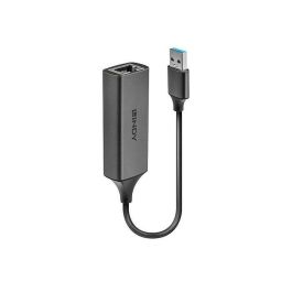 Lindy Convertidor USB 3.0 a Gigabit Ethernet Tipo A para Notebooks y Ultrabooks. Conecta a red cableada sin puerto RJ45. 5Gbps, portátil, bus-powered. Precio: 28.49999999. SKU: B177GB6AR8