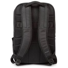 Targus Mochila Citysmart Advanced para Portátil 15.6 pulgadas Negra/Gris, Protección Acolchada, Dorso Ergonómico y Transpirable
