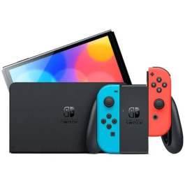 Nintendo Consola Switch Modelo OLED con Pantalla de 7 Pulgadas Colores Intensos Joy-Con Neón