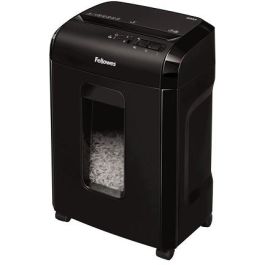 Fellowes 10M Aktenvernichter MicroCut, Destructora de papel 10 hojas, Microcorte 2x12mm, P-5, 19L, Negro
