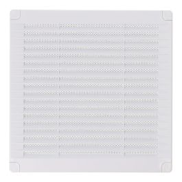 Edm Rejilla ventilación cuadrada con tapones y mosquitera 200x200x7mm ABS blanca Precio: 4.49999968. SKU: B1A8VP2VW4