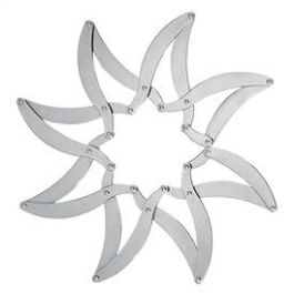 Alessi DUL01 Salvamanteles Extensible en Acero Inoxidable 18/10