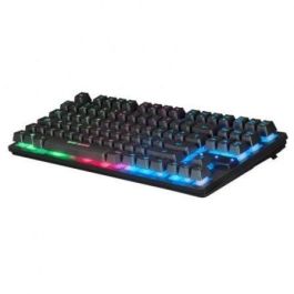 Mars Gaming MCPTKLES Pack Gaming: Teclado TKL H-Mech RGB y Ratón Óptico 3200 DPI - Compatibilidad Universal PC/Consola