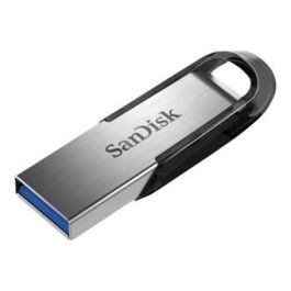 SanDisk Memoria USB 3.0 64GB Ultra Flash Drive con Carcasa Metálica, Lector de hasta 150 MB/s, SanDisk SecureAccess para PC y Mac