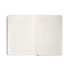 Antartik Cuaderno A5 Tapa Blanda Hojas Cuadriculadas Rojo 80 Hojas 80gr FSC