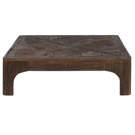 Mesa Centro Alpino DKD Home Decor Marron 100 x 32 x 100 cm