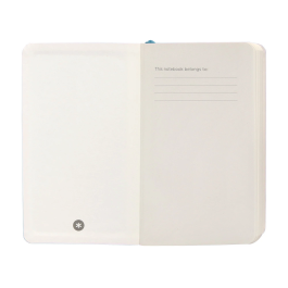 Antartik Cuaderno A6 Tapa Blanda Hojas Lisas Azul Claro 100 Hojas 80 gr FSC