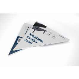 GEMBIRD MS-TABLE-02 Soporte para Monitor Escritorio Negro Ajustable en Altura Precio: 13.50000025. SKU: S5622557