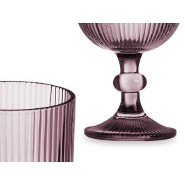 Copa Rosa Rayas 260ml Vivalto - Vidrio, 7.9x14x7.9 cm (24 Unidades) Copa Rosa Rayas 260ml Vivalto - Vidrio, 7.9x14x7.9 cm (24 Unidades)