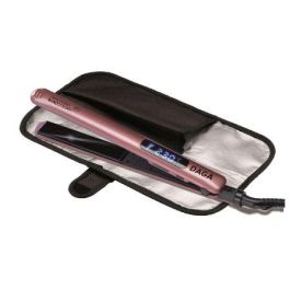 PLANCHA PARA EL PELO DAGA HS-100 - 55W - ALISA Y RIZA - PLACAS BASCULANTES EXTRA LARGAS RECUBIERTAS NANO CERAMICA PROFESIONAL - CABLE GIRATORIO 360º