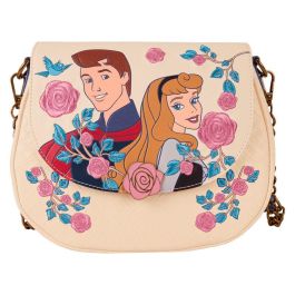 Loungefly Bolso Bandolera Aurora & Phillip Disney La Bella Durmiente 24x21x10cm Piel Sintética
