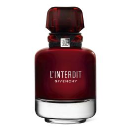 Givenchy L'Interdit Rouge Eau de Parfum Mujer 80 ml Vaporizador. Perfume floral especiado, nardo y jazmín para intensidad sensual.