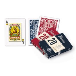 Fournier Poker Español Nº 20 De 55 Cartas 3 Joker 62,5x88 mm -Estuche De Cartón-