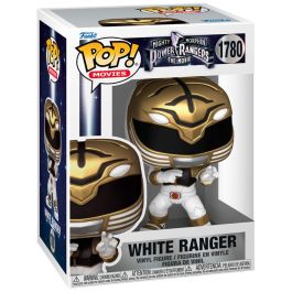 FUNKO Figura POP Mighty Morphin Power Rangers White Ranger, figura de vinilo de 9cm en caja