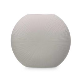 Jarrón de Cerámica Circular Gris 29 cm - Giftdecor (4 Unidades) Jarrón de Cerámica Circular Gris 29 cm - Giftdecor (4 Unidades)