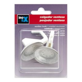 Colgador ventosa ø42mm articulado blanco 1208-2-000 (blister 2 unid.) inofix