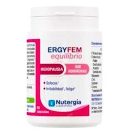NUTERGIA Ergy-Fem Equilibrio 60 Cápsulas con Azafrán y Magnesio para Menopausia y Equilibrio Hormonal Precio: 25.6899995. SKU: B19DRQ6SM6